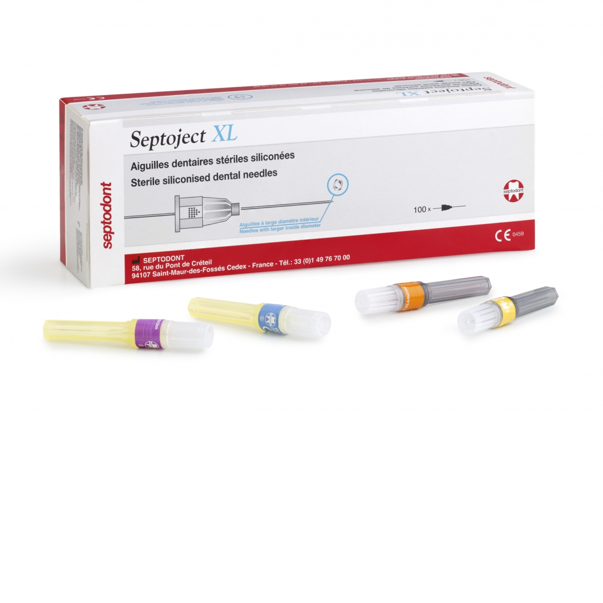 AGHI SEPTOJECT XL 27G 0,4X25MM 100PZ