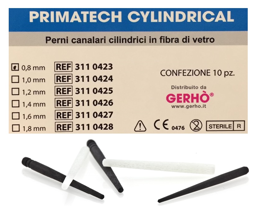 PRIMATECH CYLINDRICAL PERNI GERHÒ 1,6mm 10pz
