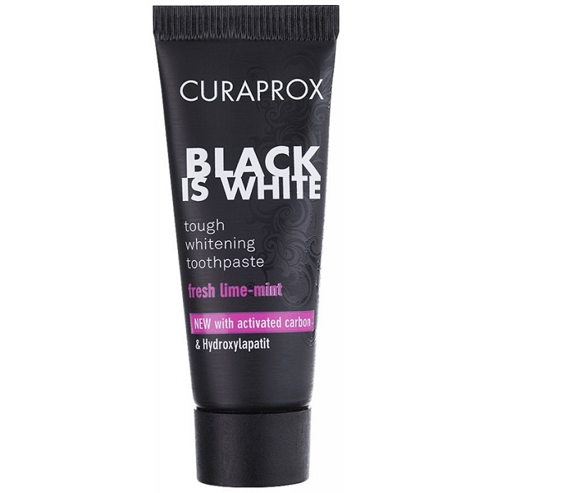 CURAPROX BLACK IS WHITE TRAVEL SIZE 10ml