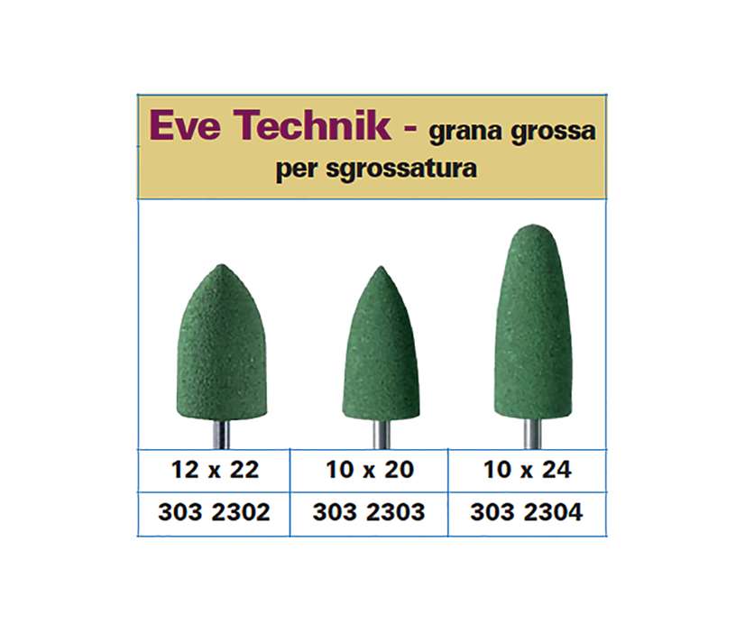 EVE TECHNIK GRANA GROSSA 10X24 mm 10PZ